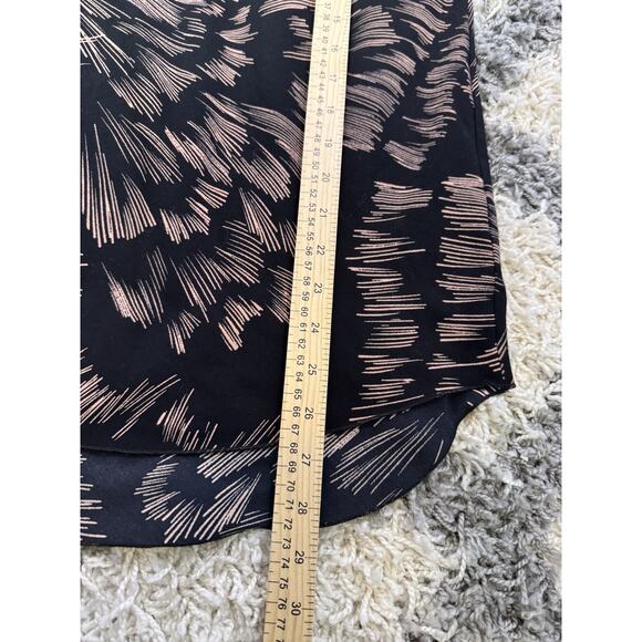 Cabi‎ F43 Womens Tate Blouse Top Scoop Neck Black/Pink Size XS Style# 3433 New - Picture 6 of 7